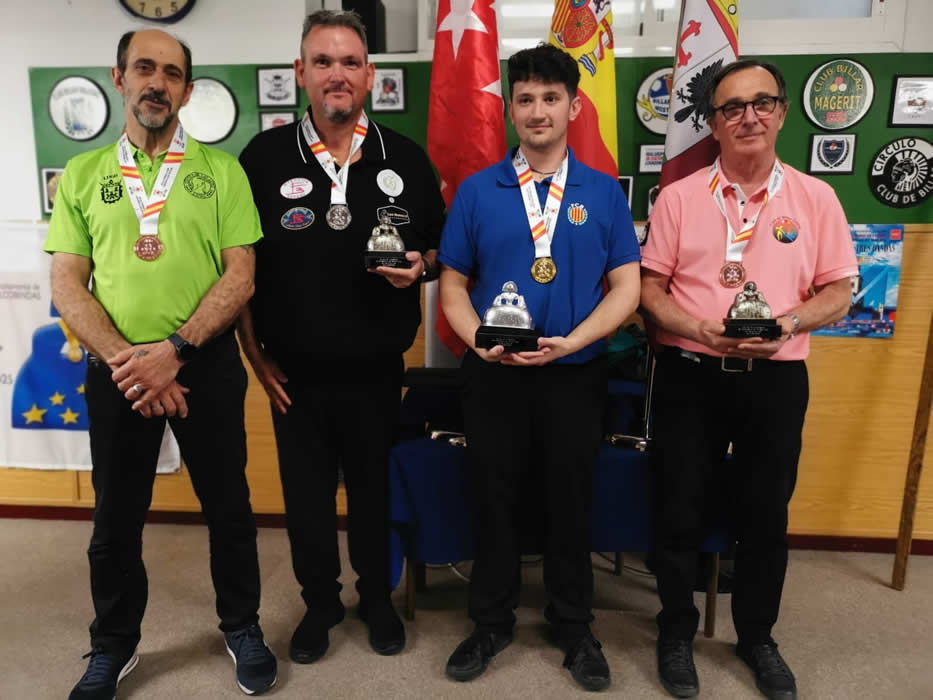 Medallas 5 Quillas equipos 2026